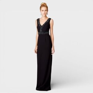 RAOUL Elegant Black Evening Gown with Sequins